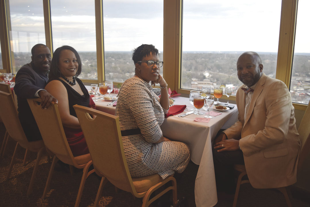 Circle of Love Guests enjoy the Columbia View